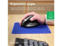 Een Trust Bayo II draadloze ergonomische muis, voor rechtshandigen koop je bij best4office