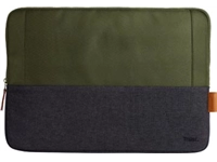 Een Trust laptop sleeve voor 16 inch laptops, groen koop je bij Muys Kantoor & Kado