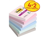 Een Post-it Super Sticky notes Soulful, 90 vel, ft 76 x 76 mm, 4 + 2 GRATIS koop je bij best4office