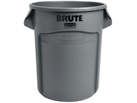 Een Rubbermaid afvalcontainer Brute, zonder deksel, 76 liter, grijs koop je bij Muys Kantoor & Kado