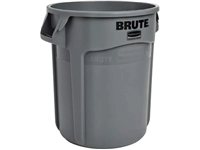 Een Rubbermaid afvalcontainer Brute, zonder deksel, 76 liter, grijs koop je bij Muys Kantoor & Kado