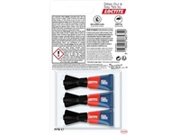 Een Loctite Mini Dose secondelijm, 1 g, 2 + 1 gratis, op blister koop je bij best4office