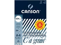 Een Canson tekenblok C à grain® ft A4, papier van 224 g/m² koop je bij best4office