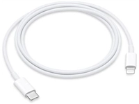 Een Apple kabel, Lightning (8-pin) naar USB-C, 1 m, wit koop je bij best4office