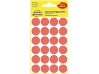 Een Avery Ronde etiketten diameter 18 mm, rood, 96 stuks koop je bij best4office