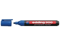 Een edding permanent marker 300 blauw koop je bij Muys Kantoor & Kado