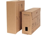 Een Loeff's Classic box archiefdoos, ft 370 x 260 x 115 mm, bruin, PK50 koop je bij best4office