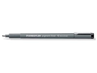 Een Staedtler pigment liner fineliner, beitelpunt, schrijfbreedte 2 mm, zwart koop je bij best4office