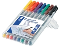 Een Staedtler Lumocolor 315, OHP-marker, non permanent, 1,0 mm, box van 8 stuks in geassorteerde kleuren koop je bij best4office