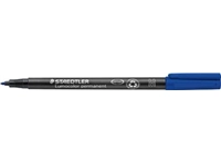 Een Staedtler Lumocolor 317, OHP-marker, permanent, 1,0 mm, blauw koop je bij best4office