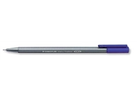 Een Staedtler fineliner Triplus blauw koop je bij best4office