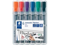 Een Staedtler merkstift Lumocolor Flipchart 6 stuks koop je bij best4office