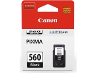 Een Canon inktcartridge PG-560, 180 pagina's, OEM 3713C001, zwart koop je bij best4office