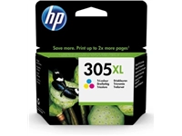 Een HP inktcartridge 305XL, 200 pagina's, OEM 3YM63AE, 3 kleuren koop je bij best4office