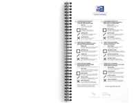 Een Oxford Office Essentials taskmanager, 230 pagina's, ft 14,1 x 24,6 cm, blauw koop je bij Muys Kantoor & Kado