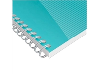 Een Oxford Office Essentials taskmanager, 230 bladzijden, ft 14,1 x 24,6 cm, aqua koop je bij Muys Kantoor & Kado