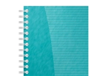 Een Oxford Office Essentials taskmanager, 230 bladzijden, ft 14,1 x 24,6 cm, aqua koop je bij Muys Kantoor & Kado