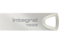 Een Integral ARC USB stick 2.0, 16 GB, zilver koop je bij best4office