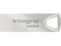 Een Integral ARC USB stick 2.0, 32 GB, zilver koop je bij best4office