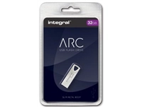 Een Integral ARC USB stick 2.0, 32 GB, zilver koop je bij best4office