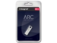 Een Integral ARC USB stick 2.0, 64 GB, zilver koop je bij best4office