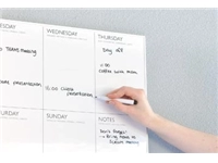 Een Desq magnetische weekplanner ft 45 X 60 cm koop je bij best4office