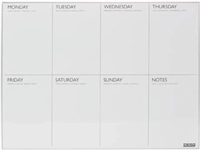 Een Desq magnetische weekplanner ft 45 X 60 cm koop je bij best4office