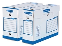 Een Bankers Box Basic archiefdoos Heavy Duty, ft A4+, rug van 10 cm koop je bij best4office