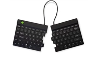 Een R-Go Split Break ergonomisch Bluetooth toetsenbord, qwerty, zwart koop je bij best4office