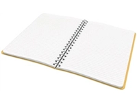 Een Leitz Cosy notitieboek met spiraalbinding, voor ft B5, gelijnd, geel koop je bij Muys Kantoor & Kado