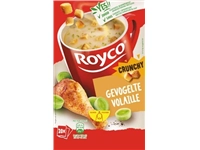 Een Royco Minute Soup gevogelte met croutons, pak van 20 zakjes koop je bij Muys Kantoor & Kado