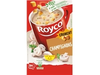 Een Royco Minute Soup champignons, pak van 20 zakjes koop je bij Muys Kantoor & Kado