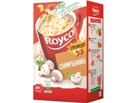 Een Royco Minute Soup champignons, pak van 20 zakjes koop je bij Muys Kantoor & Kado