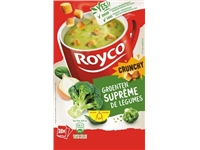 Een Royco Minute Soup groentensuprême met croutons, pak van 20 zakjes koop je bij Muys Kantoor & Kado