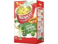 Een Royco Minute Soup groentensuprême met croutons, pak van 20 zakjes koop je bij Muys Kantoor & Kado