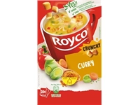 Een Royco Minute Soup curry met croutons, pak van 20 zakjes koop je bij best4office