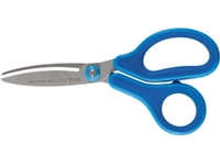 Een Plus FitCut Curve KIDS schaar, fluorine bladen, 14,5 cm, blauw, op blister koop je bij best4office