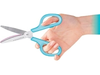 Een Plus FitCut Curve SMART schaar, 17,5 cm, blauw, op blister koop je bij best4office