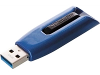 Een Verbatim V3 Max USB 3.0 stick, 128GB, blauw koop je bij best4office