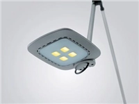 Een Hansa bureaulamp E-Motion, LED, zilver koop je bij Muys Kantoor & Kado