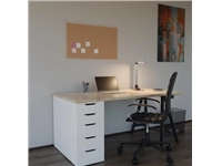 Een Hansa bureaulamp Breeze, LED, zilver koop je bij best4office