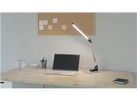 Een Hansa bureaulamp Breeze, LED, zilver koop je bij best4office