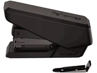 Een Fellowes LX840 EasyPress nietmachine, met Microban, half strip, 25 blad, zwart koop je bij best4office