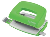 Een Leitz NeXXt Recycle Mini perforator, 10 blad, groen koop je bij best4office