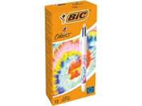 Een Bic Colours Decors Botanical Universe 4-kleurenbalpen, medium, klassieke inktkleuren, doos van 12 stuks koop je bij Muys Kantoor & Kado