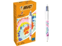 Een Bic Colours Decors Botanical Universe 4-kleurenbalpen, medium, klassieke inktkleuren, doos van 12 stuks koop je bij Muys Kantoor & Kado