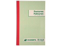 Een Exacompta factuurboek, ft 21x13,5 cm, tweetalig, tripli (50 x 3 vel) koop je bij best4office