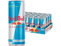 Een Red bull energiedrank, sugarfree, blik van 25 cl, pak van 24 stuks koop je bij best4office