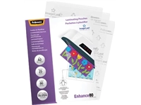 Een Fellowes lamineerhoezen Enhance80 ft A3, 160 micron (2 x 80 micron), glanzend, pak van 25 stuks koop je bij best4office