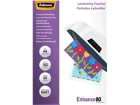 Een Fellowes lamineerhoes Enhance80 ft A4, 160 micron (2 x 80 micron), pak van 100 stuks, mat koop je bij best4office